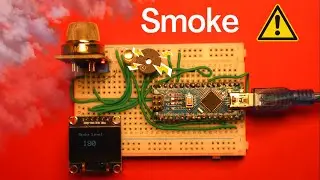 MQ2 Gas  sensor based smoke alarm using Arduino UNO and OLED display | Arduino Smoke Alarm using MQ2
