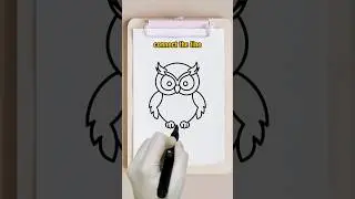 HOW TO DRAW AN OWL