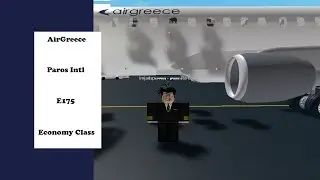 A Nice Flight. | AirGreece Embraer E175 Flight