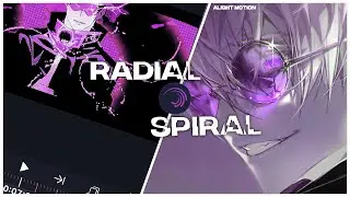 [RADIAL SWIRL] - How to do Radial Swirls on Alight Motion Tutorial