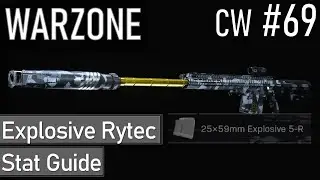 Rytec AMR (Explosive Conversion) Warzone Stat Guide (Community Wednesday #69)