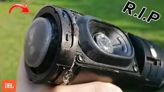 R.I.P JBL Flip 5 CS 🤯 Ripped Passive Radiator | 200% Low Frequency Mode!!