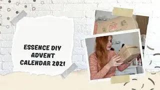 Essence diy advent calendar 2021