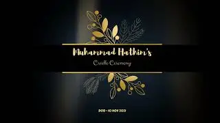MUHAMMAD HATHIM MON || CRADLE CEREMONY || THAAYI AHAD