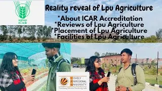 Explored Lpu Agriculture😱||Lpu|Vlog-15