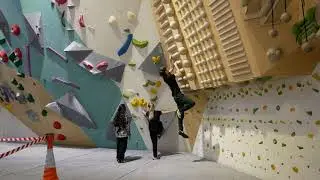 Salle d'escalade