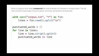 (Python) Word Frequency