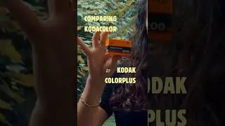 Testing the new Kodacolor 200 film versus Kodak ColorPlus 200 