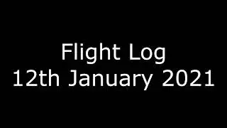 Flight Log - 12th January 2022