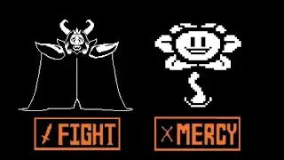 Flowey's Dialogue if You Only Kill Asgore in Undertale