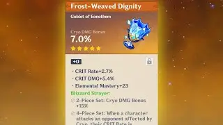 Roll Artifact #12 - Frosty Upgrade: Rolling the Perfect Cryo Goblet Artifact