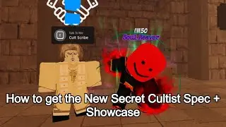 How to get the Secret Cultist Spec + Showcase (World of Stands)