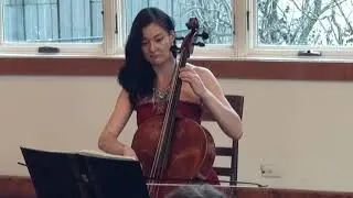 Sarabande from Bach's Suite #5 in c for solo cello