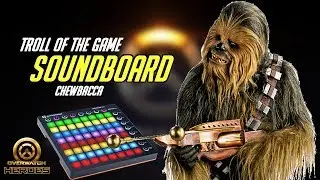 Chewbacca Funny Moments - Overwatch Soundboard Trolling
