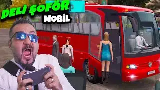 DELİ ŞOFÖR AMERİKA YOLLARINDA!  | MOBİL BUS SIMULATOR PRO (OTOBÜS SİMÜLATÖRÜ)