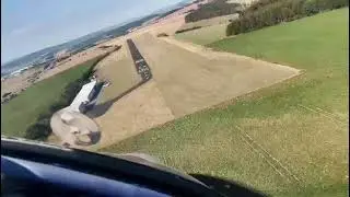 Sportlicher Landeanflug @langeoog13 mit dem Eurostar - Eichsfeld, EDHD ,Ulfliegen, Eichsfeld