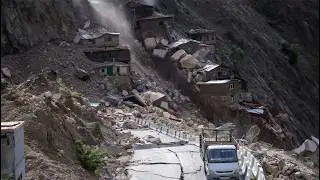 Dagestan is in ruins! Massive landslides are destroying everything – blood-curdling footage