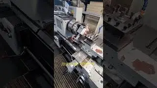 Обработка детали в оснастке 