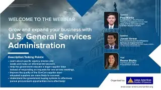 Grow and expand your business with U.S. General Services Administration 2024