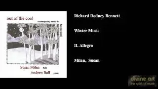 Richard Rodney Bennett, Winter Music, II. Allegro