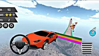 Mega Ramps Car Stunt Game | Deadly Racing 🏁 Track 💥 | Android iOS Gameplay