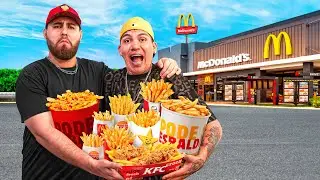 LAS MEJORES Y PEORES PAPAS FRITAS 🍟.¿Quién las hace mejor?