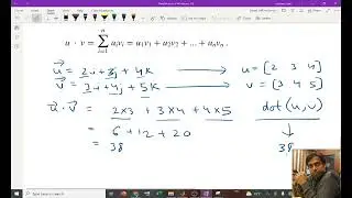 Lec27: MATLAB: Matrix Multiplication, Element-wise matrix multiplication, Dot Product, Cross Product