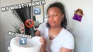 STORYTIME: 6 HOURS IN A  WAIST TRAINER 😫  (...BAD IDEA!)