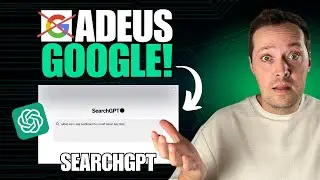 FIM do GOOGLE? ChatGPT ganha MECANISMO DE BUSCA (SearchGPT)