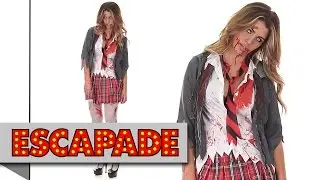 Zombie Schoolgirl Halloween Costume - Halloween Fancy Dress Costume Ideas
