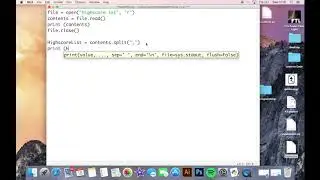 Advanced Python (GCSE Level) - Opening, Read and Writing a text document