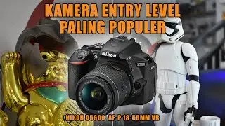 Kamera Entry Level Paling Populer | Review Kamera Nikon D5600 AF-P 18-55mm VR