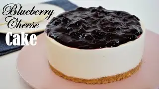 No Bake Blueberry Cheesecake