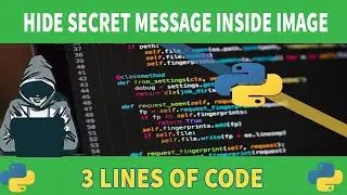 How To Hide Message Inside Image Using Python