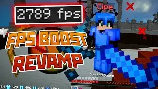 Cr1tzPvP FPS Boost Revamp Edit (FPS Friendly) NO LAG PvP Texture Pack / Resource Pack Booster