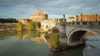 Castel Sant'Angelo - Rome - Italy - Timelapse 4K