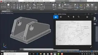 CAD Tutorial| 3d Modeling in Autocad||part no.6