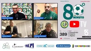 UISP MAGAZINE: ⚽ 80°Minuto - ep.#389 | #calcio #uisp #abruzzo