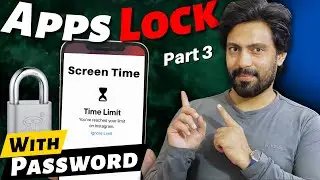 How to Lock Any App with Password on iPhone | Screen Time App Lock