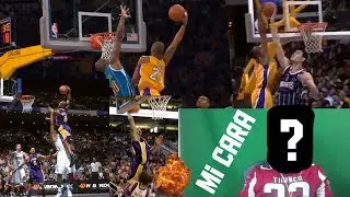 Los mejores mates de Kobe Bryant VS todos los equipos de la NBA