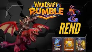 Warcraft Rumble PvP : Pumpkin Rend The Strongest in This META 🎃 | S9W3