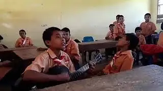 Viral! anak SD nyanyi lagu batak suara tinggi.