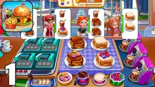 Cooking Games : Cooking Town - Gameplay walkthrough Part 1 All Levels 1-10 (Android & iOS)