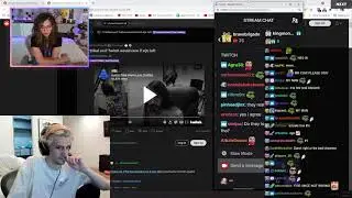 xQc surprised by Pokimane's take on him leaving Twitch