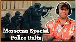 INSANE Moroccan Special Police Units - Marine reacts