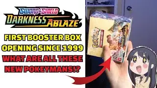 Opening my first Darkness Ablaze Booster Box! *FIRST POKEMON CARDS SINCE 1999*
