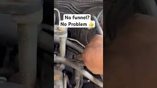 Your funnel won’t fit? I got you!  #hack #tips #cars #viral