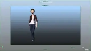 WalkCycle Spline3 - front