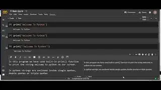 A Simple  Python  Program  To Display 