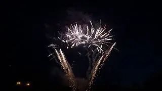 Šventinis fejerverkas Lėvens Brastos sodyboje 2017 06 16